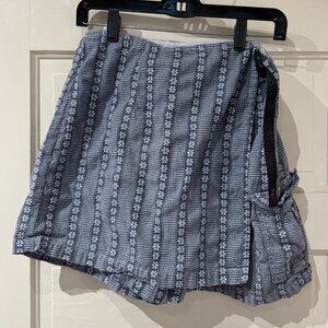 Women's Gramicci Blue & White Skort